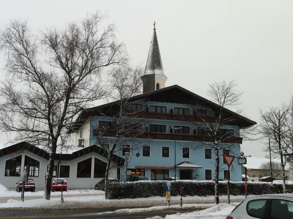 Gasthof Zur Post Hotel Hof bei Salzburg Buitenkant foto