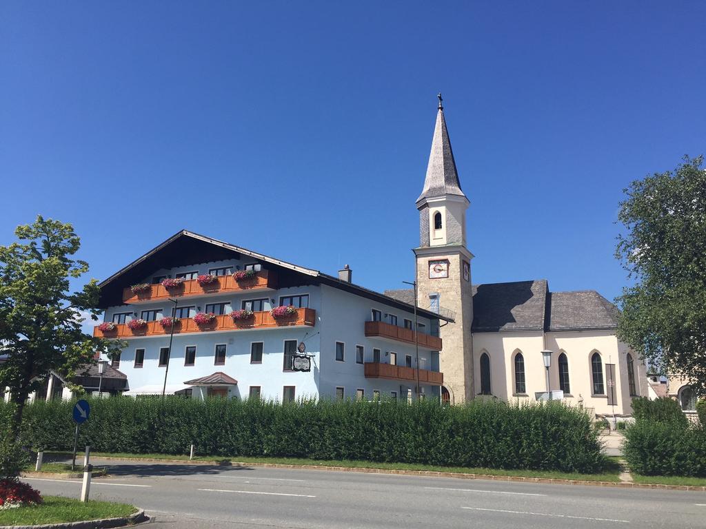 Gasthof Zur Post Hotel Hof bei Salzburg Buitenkant foto